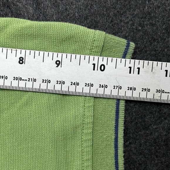 Vintage Tommy Hilfiger Golf SS Polo Shirt Mens L Green Pinehurst Golf Logo Prepp - Picture 6 of 8